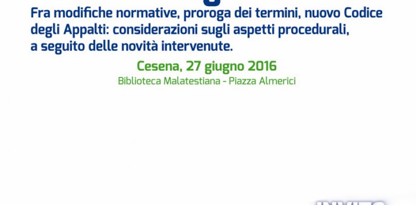 Gare gas e Nuovo Codice degli Appalti e delle Concessioni