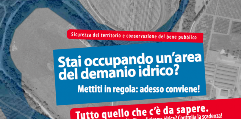Concessioni per l’occupazione del demanio idrico: c’è tempo fino al 31 dicembre per mettersi in regola Concessioni per l’occupazione del demanio idrico: c’è tempo fino al 31 dicembre per mettersi in regola