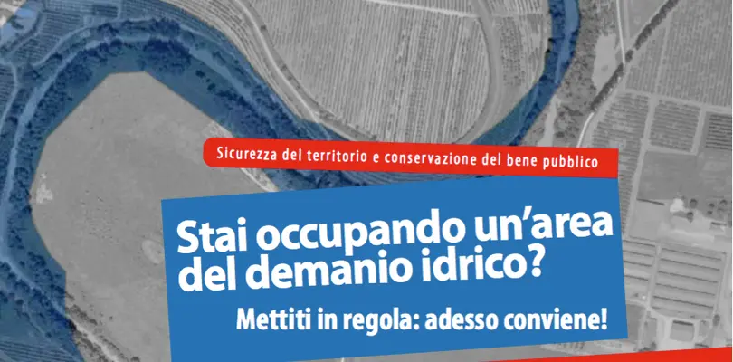 Concessioni per l’occupazione del demanio idrico: c’è tempo fino al 31 dicembre per mettersi in regola