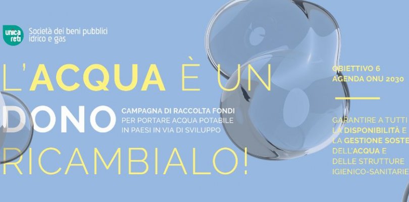 L'acqua è un dono. Ricambialo!